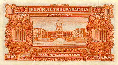 Paraguay Guarani - Paraguayan Currency Images Gallery - Bank Notes