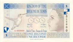 One Second - Time Currency - Kingdom of Time