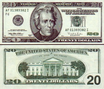 United States of America Dollar - American Currency Gallery - Banknotes ...