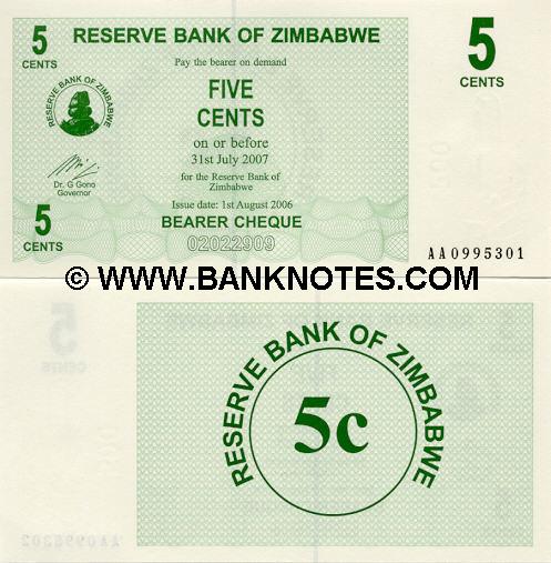 Zimbabwean Currency Gallery