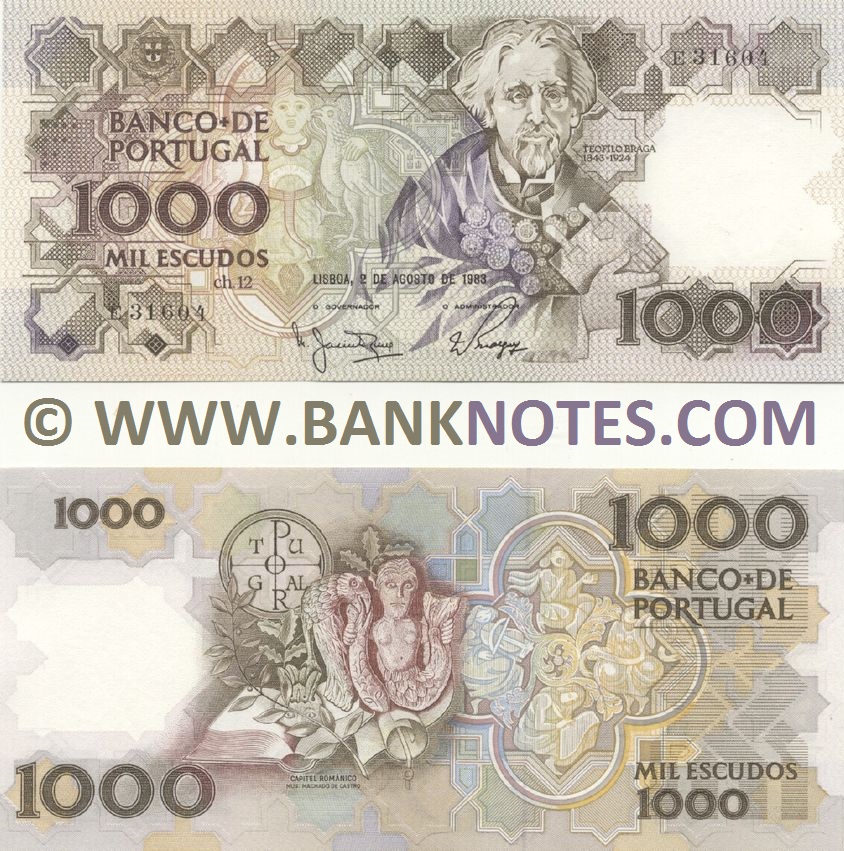 Portugal 1000 Escudos 3.3.1994 (Sig: Beleza & Pinto) (7B20200507) (lt. circulated) XF+