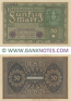 Germany 50 Reichsmark 24.6.1919 (E(b) Nº429,823) (circulated) VF+