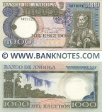 Angola 1000 Escudos 10.6.1973 (AW21122) UNC