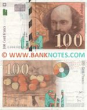 France 100 Francs 1997 (C 006392950) (circulated) VF-XF