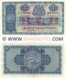 Scotland 1 Pound Sterling 4.11.1952 (British Linen Bank) (U/2 592086) (circulated) VF