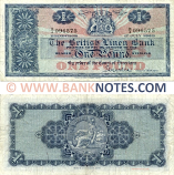 Scotland 1 Pound Sterling 25.1.1966 (British Linen Bank) (M/4 338027) (circulated) Fine