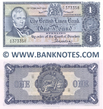 Scotland 1 Pound Sterling 29.2.1968