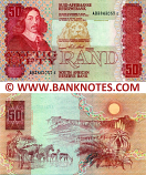 South Africa 50 Rand (1989) Sig: Stals (AB-3843057-E) UNC